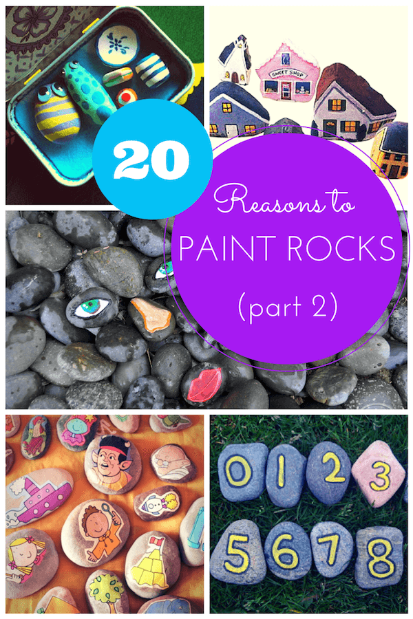 20 Reasons to Paint Rocks (yes, really!) part 1 – Hodge Podge