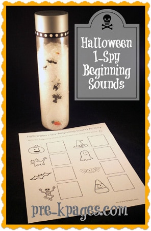 ENGLISH halloween i-spy literacy activity