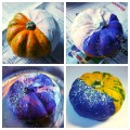 Easy no carve mini glitter pumpkin thumbnail