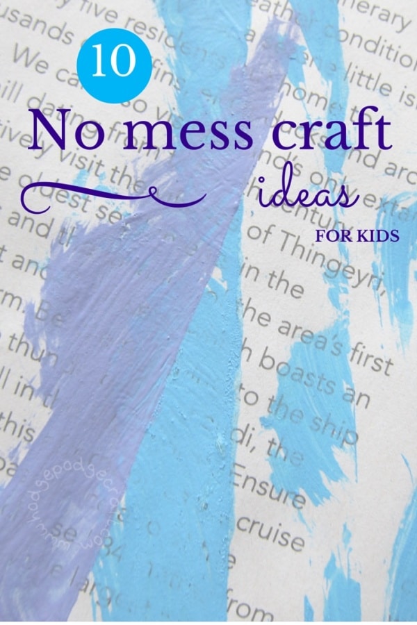 The Best Kid Paper Crafts with No Mess - The Cottage Market