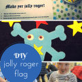 DIY jolly roger flag