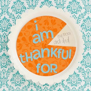 Thankful pumpkin pie