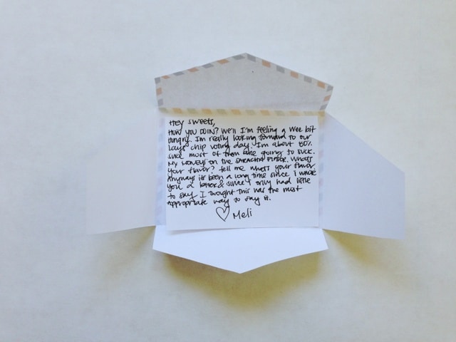 mini love letter