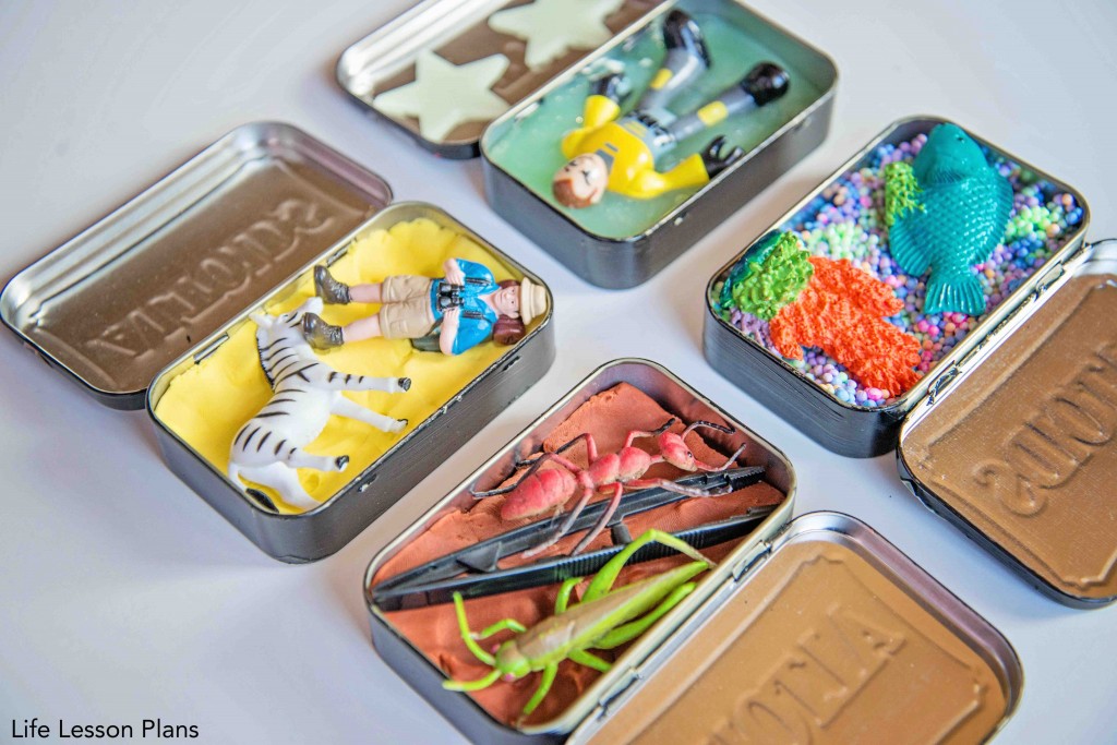 Mini sensory bin gifts how-to