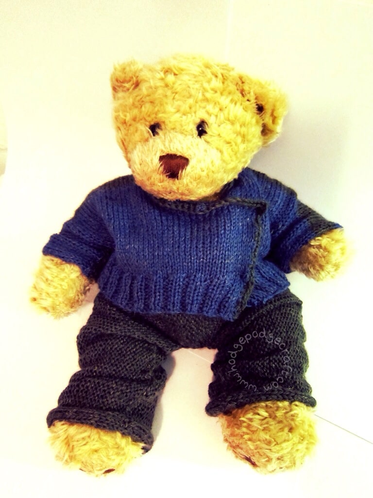 Build-A-Bear knitting pattern
