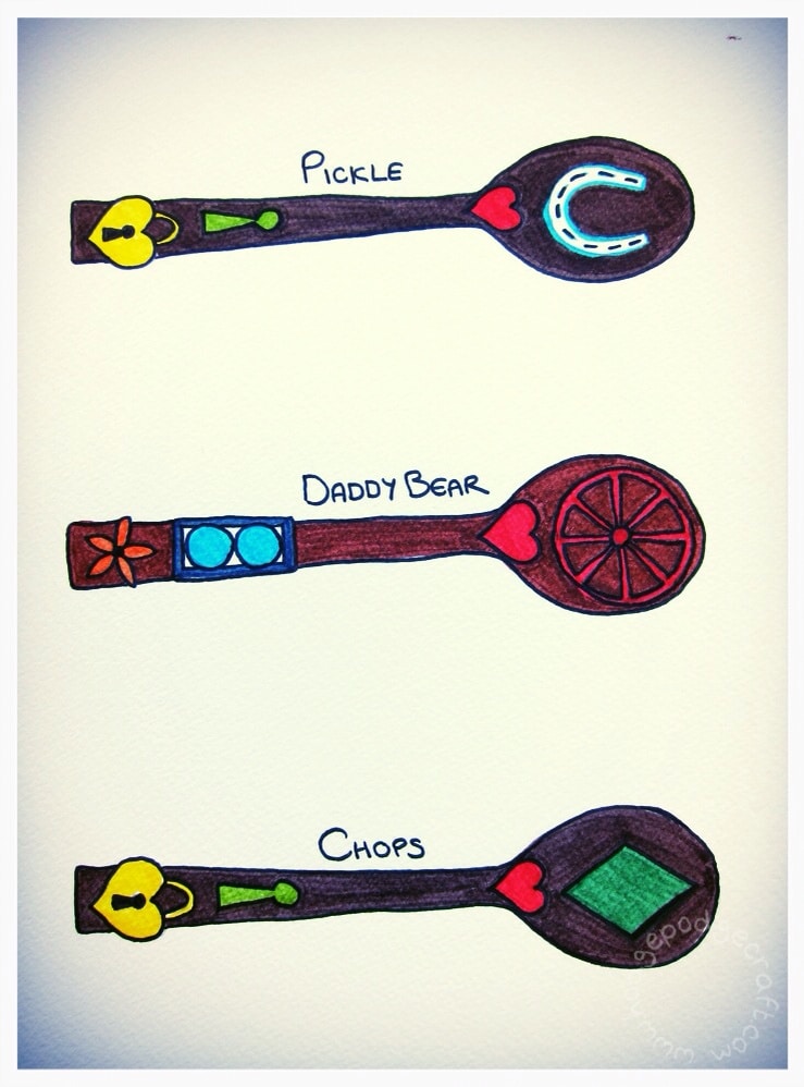 Design your own Welsh Love spoon