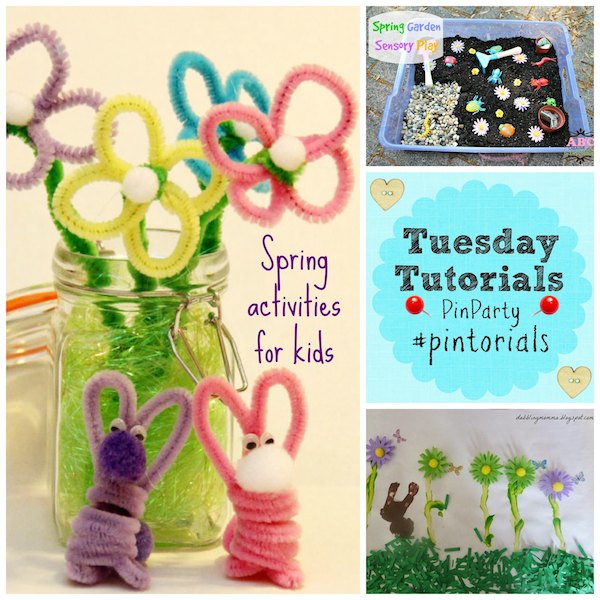 3 Spring Craft Activities for kids
