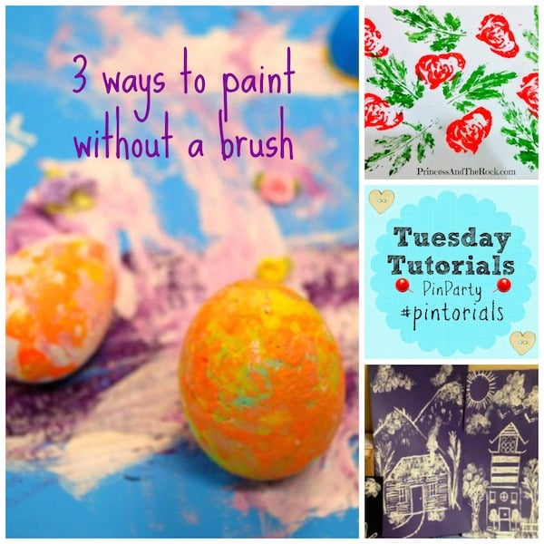 ways to paint without a brush