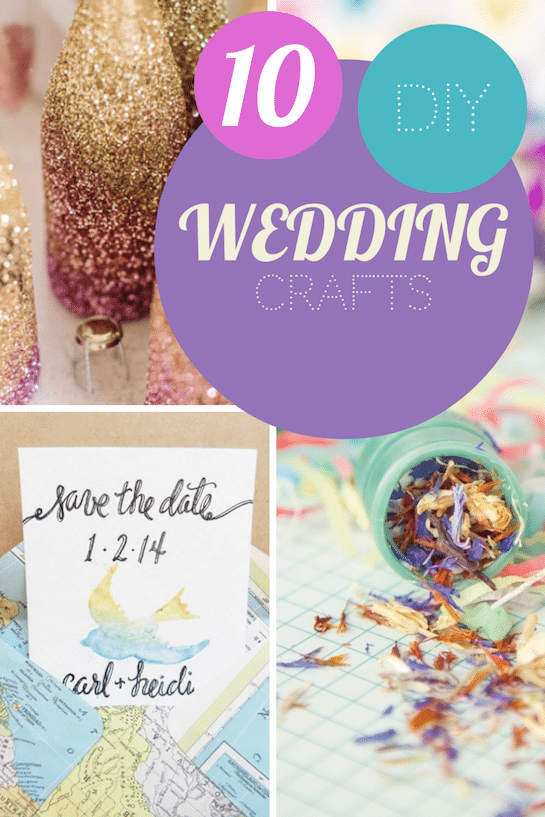 10 more easy DIY wedding crafts