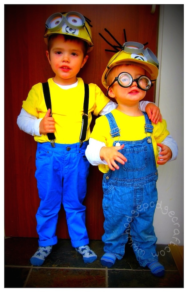 minions costume for baby boy