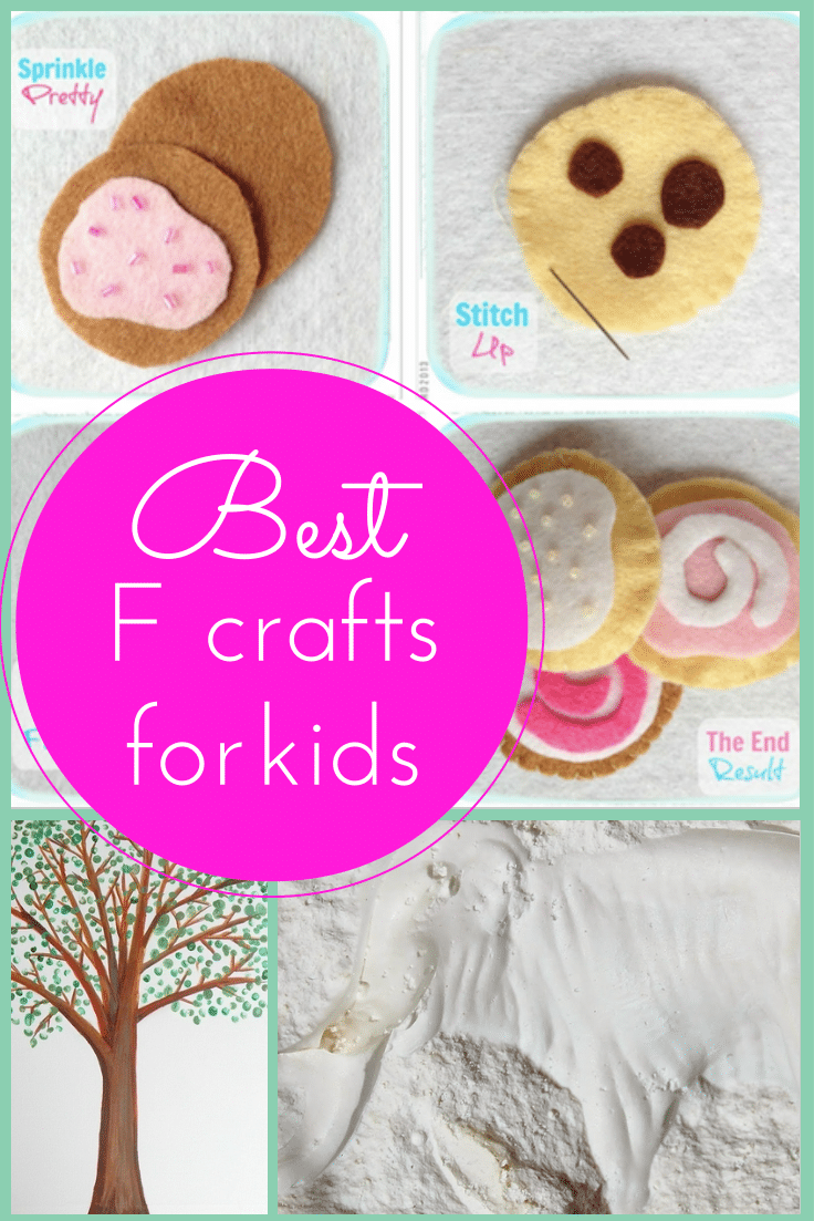 Best F crafts for kids tutorials
