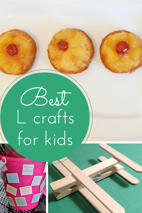 Best L crafts for kids 