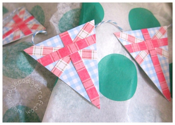 mini union jack bunting