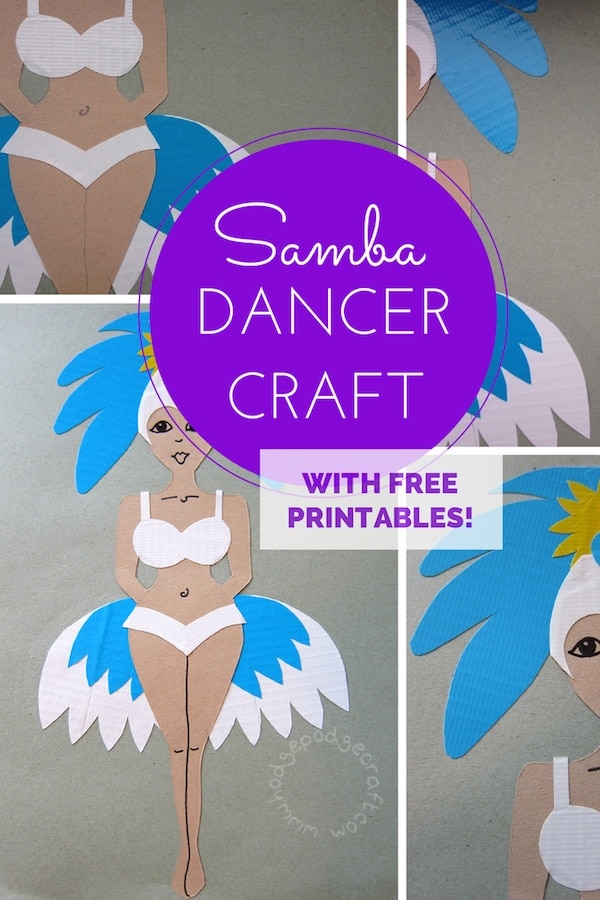 Brazilian Samba Dancer Craft