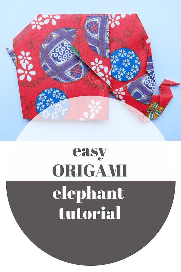 origami elephant easy