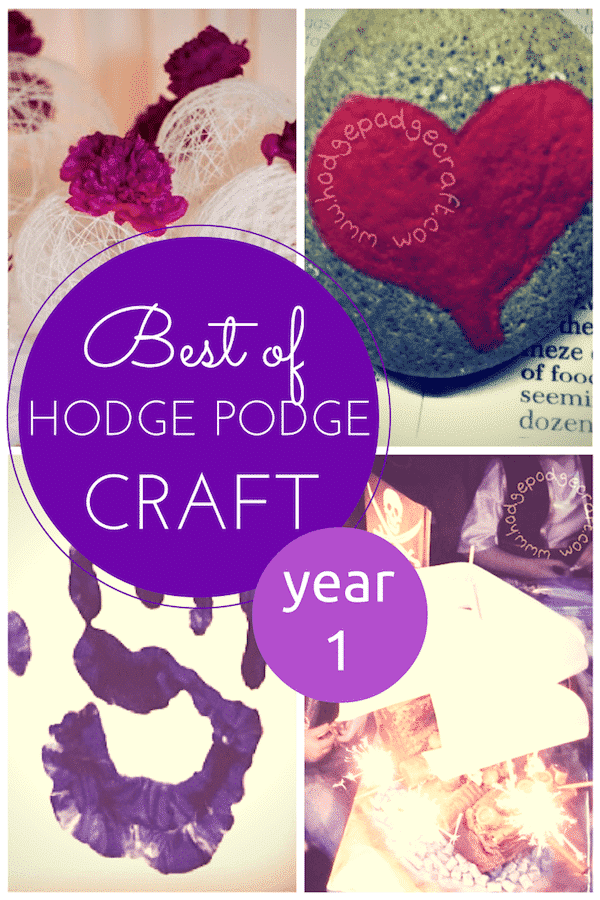 best of Hodge Podge Craft year 1