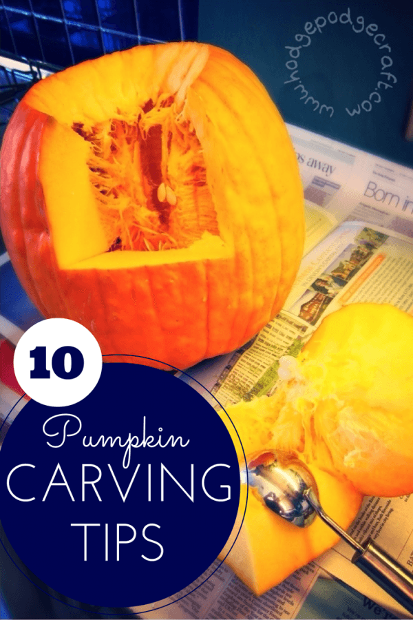 pumpkin carving tips