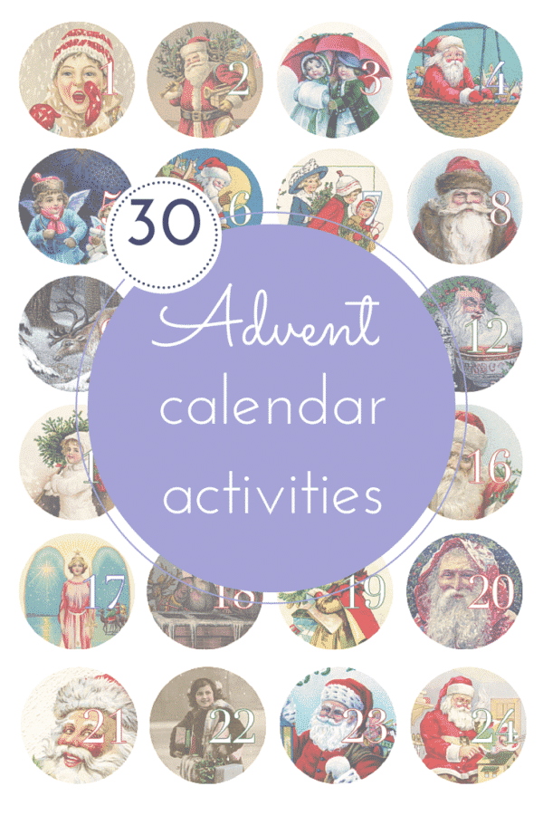 30 advent calendar activities