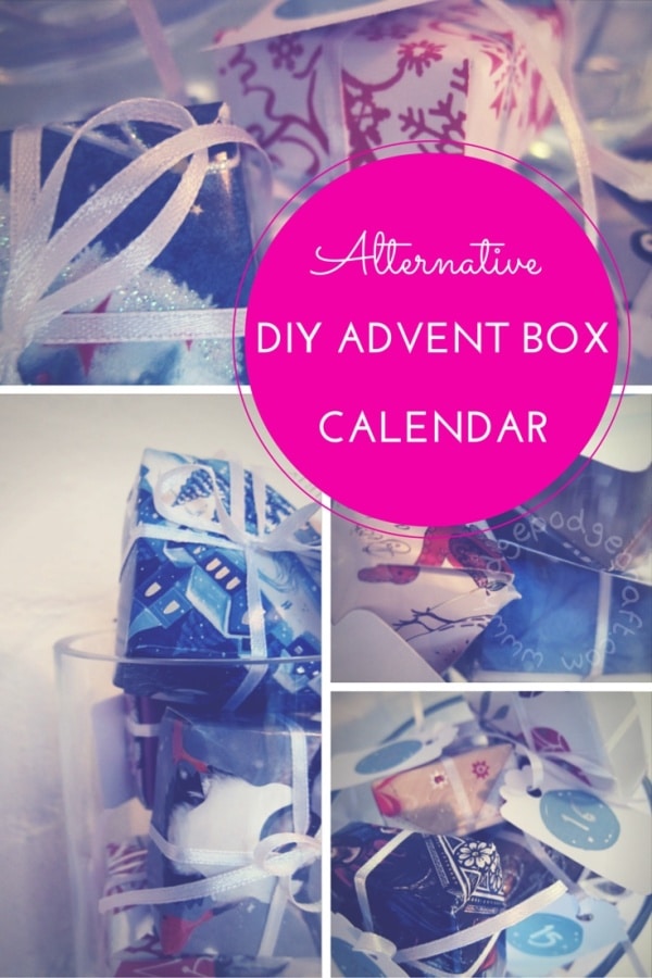 DIY alternative advent calendar