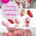 Sensory activities for Valentines Day