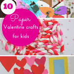 paper valentine crafts for kids