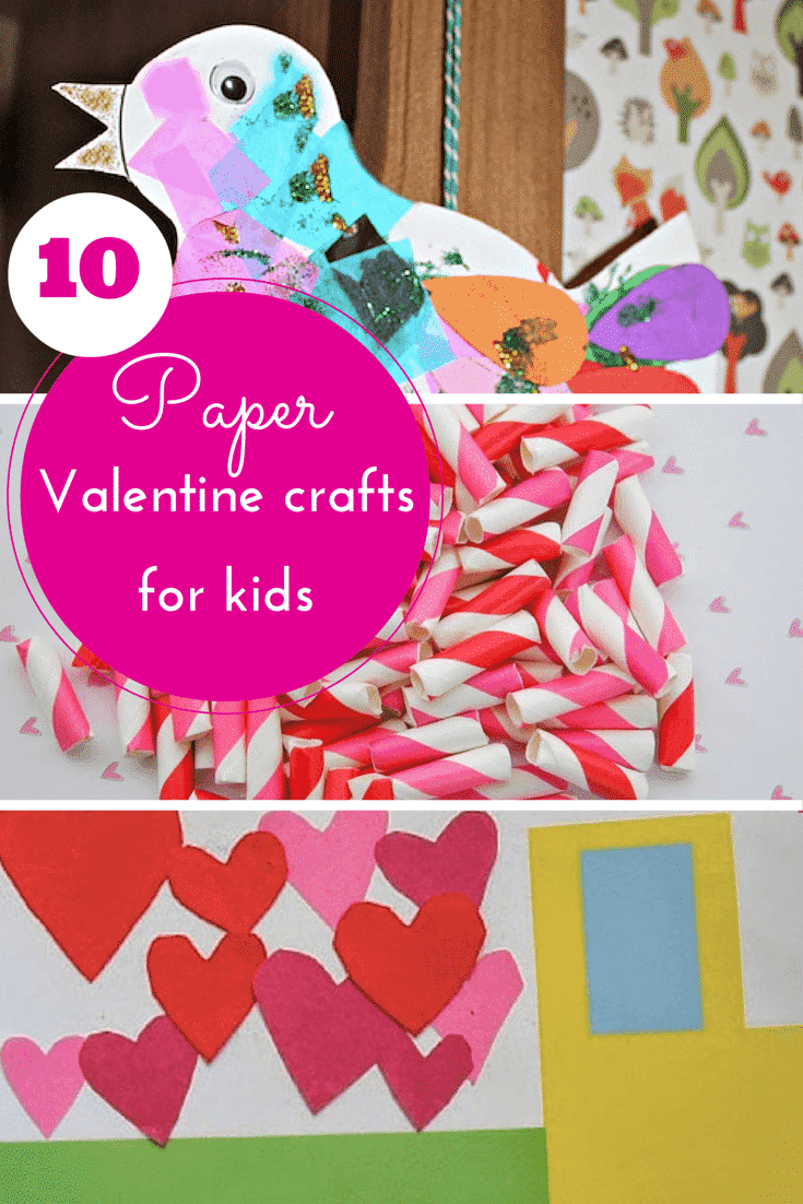 10 pretty paper valentine crafts for kids – Hodge Podge