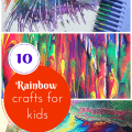 10 easy rainbow crafts for kids