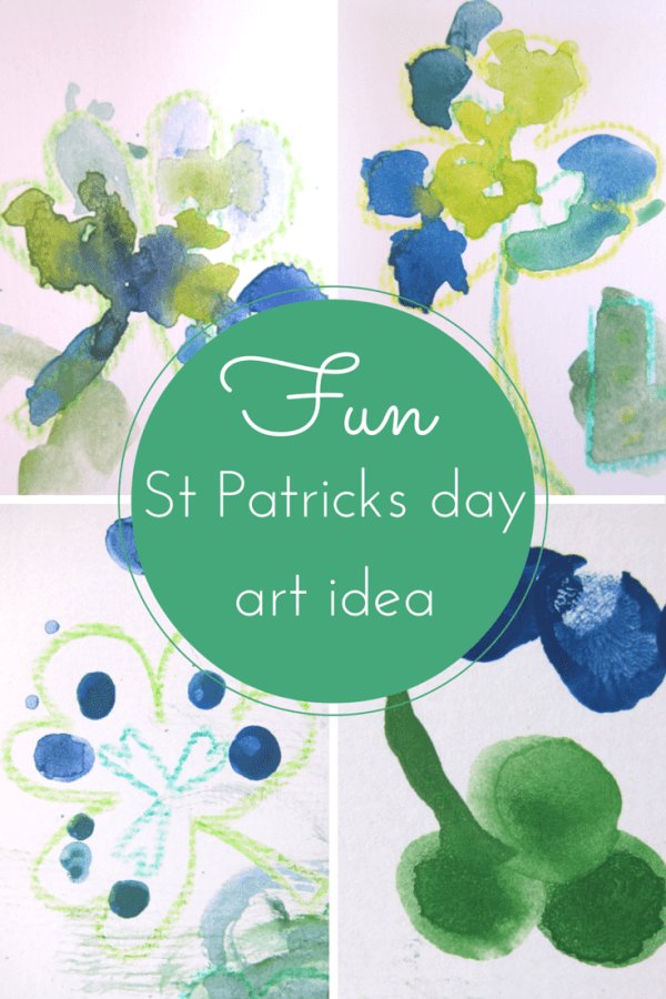 Happy St Patricks Day Art Idea