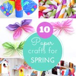 Paper crafts for Spring