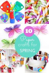 10 cute paper crafts for Spring