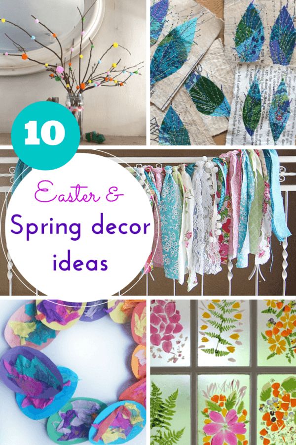 Spring & Easter ideas for DIY decorations