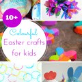 colourful Easter crafts for toddlers