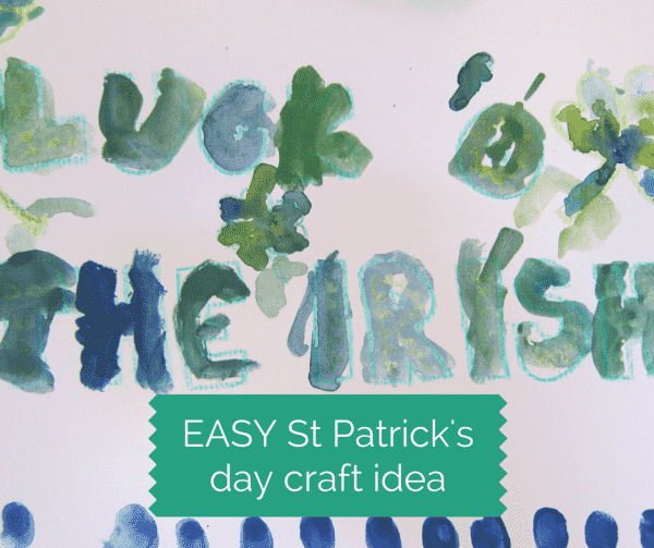 easy st patricks day craft