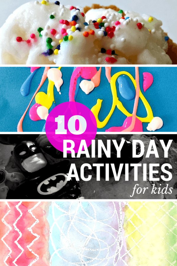 10 rainy day activities for kids