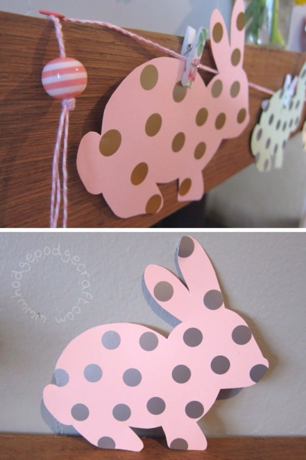 Bunny garland WM