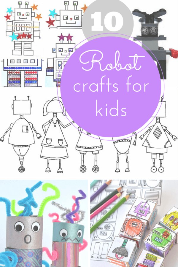 Robot crafts for kids