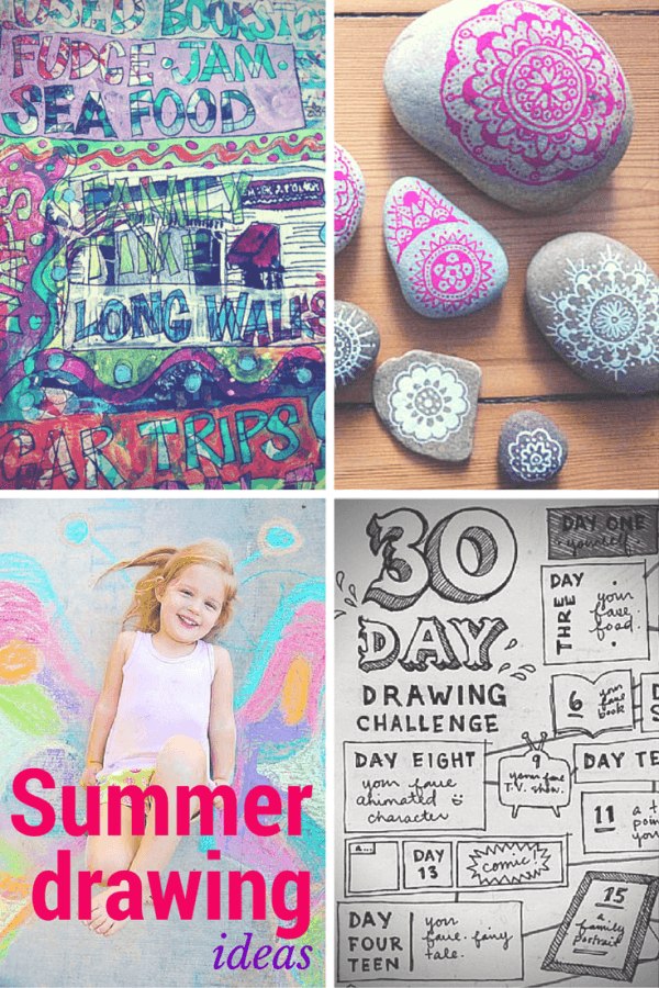 summer drawing challenge | Menlo Park Art