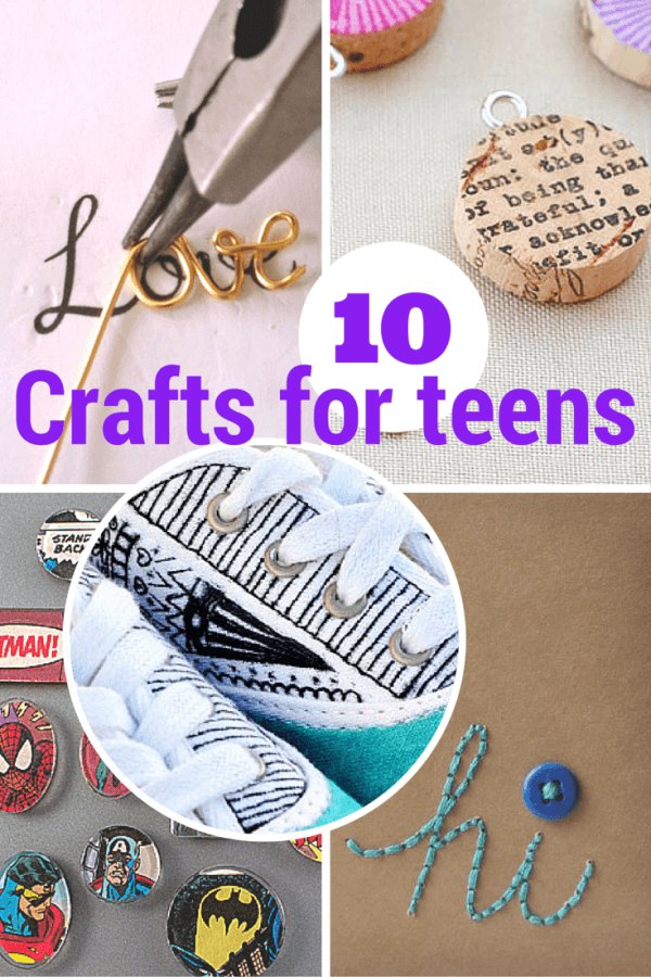 10 terrific crafts for teens