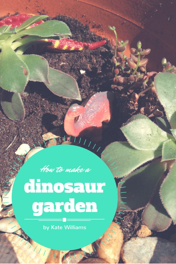 How to make a dinosaur garden PIN