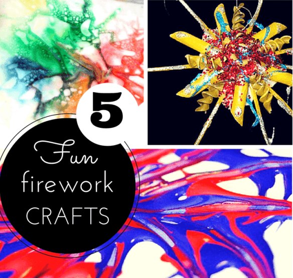 Firework crafts for kids