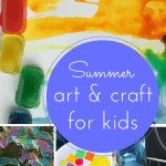 Summertime art and craft for kids