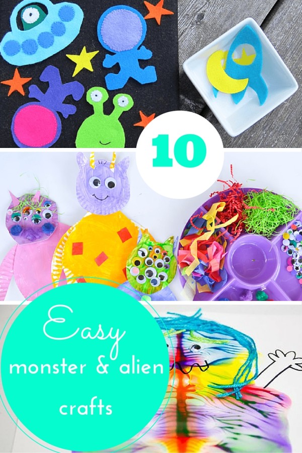 7 Easy Monster Craft Ideas for Children