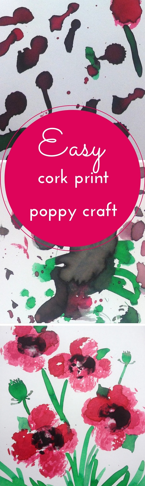 Poppy Dot Art Memorial Craft