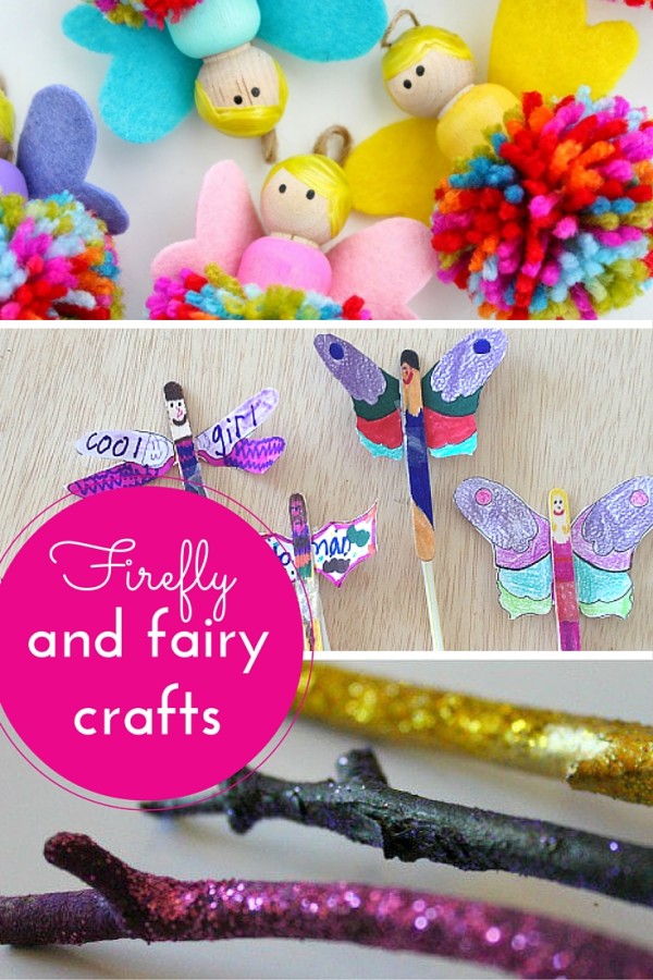 Firefly & fairy crafts