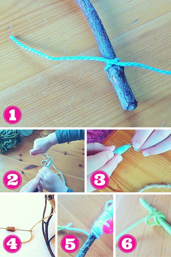 Yarn craft step by step