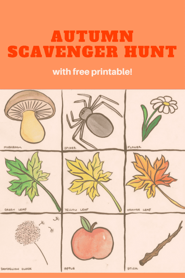 Autumn Scavenger Hunt PIN